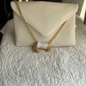 Cream Clutch
